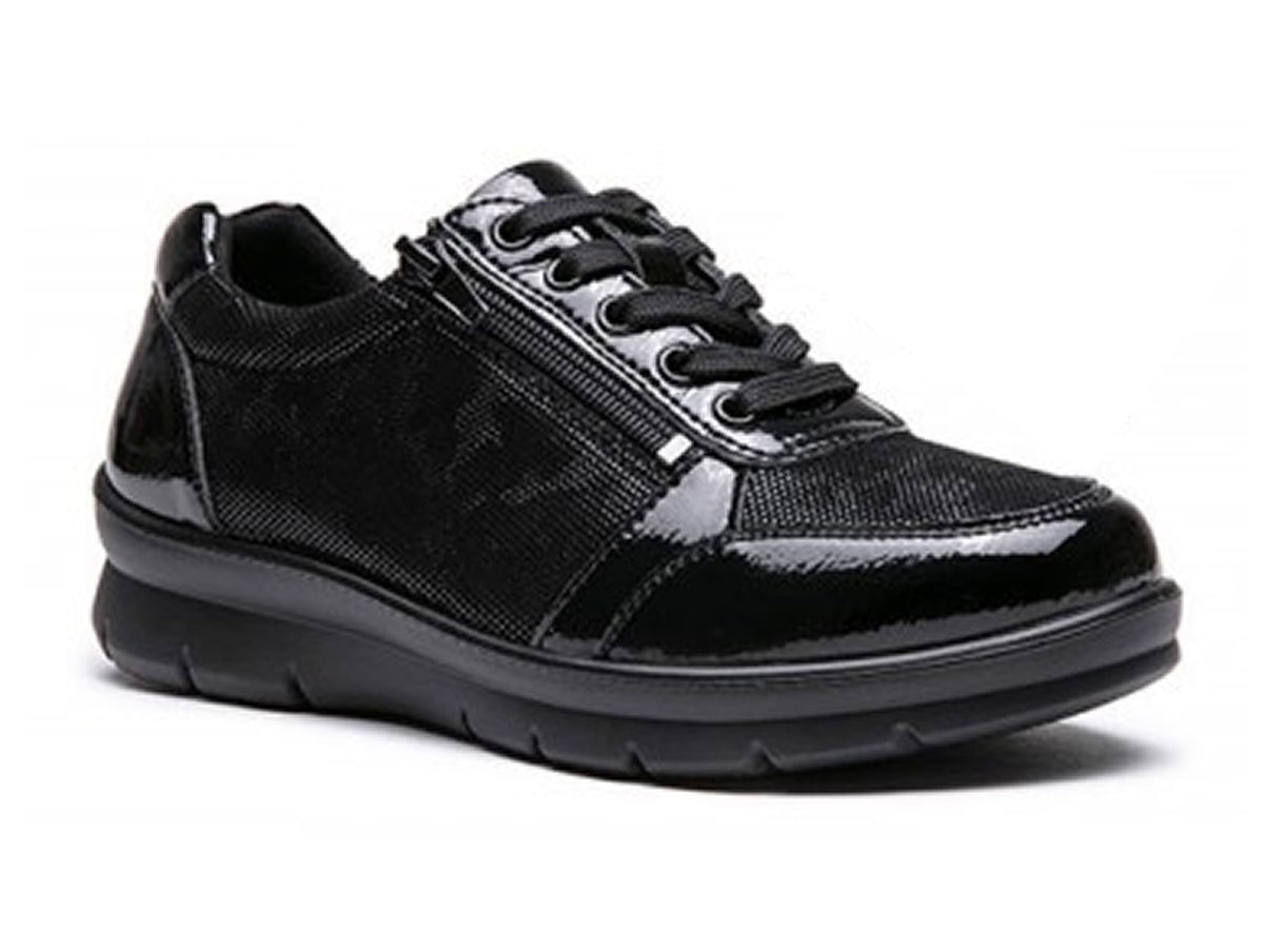נעל עור סטרץ׳ לנשים G-COMFORT לק פטנט